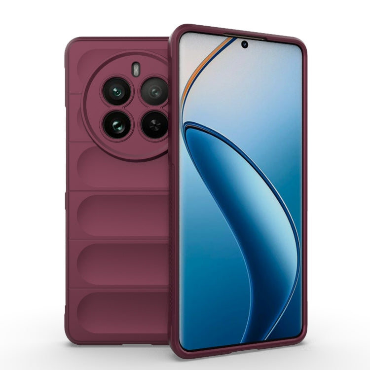 Custodia TPU con flanella per Realme 12+ 5G