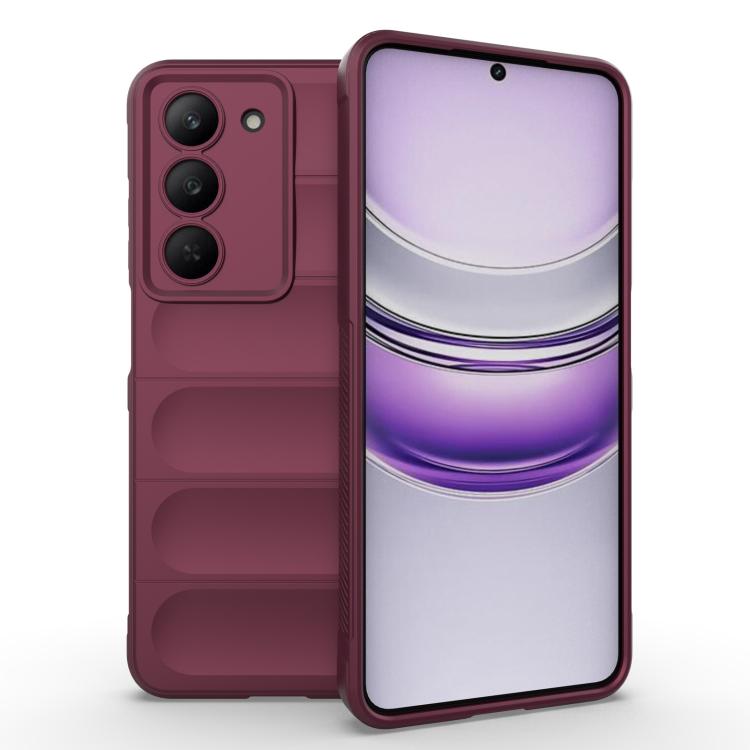 Custodia TPU e flanella per Realme 14 Pro 5G