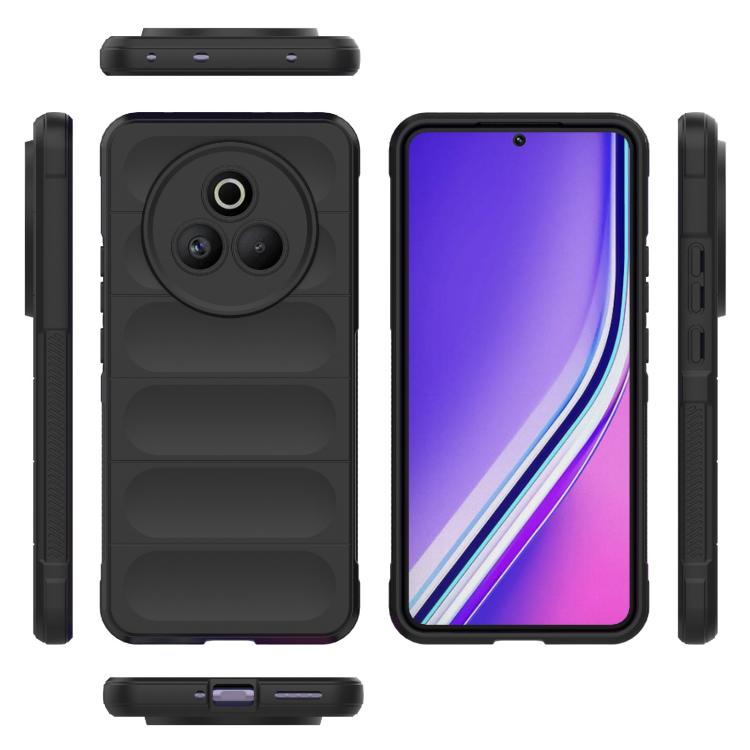 Custodia TPU con flanella per Realme P3 Pro