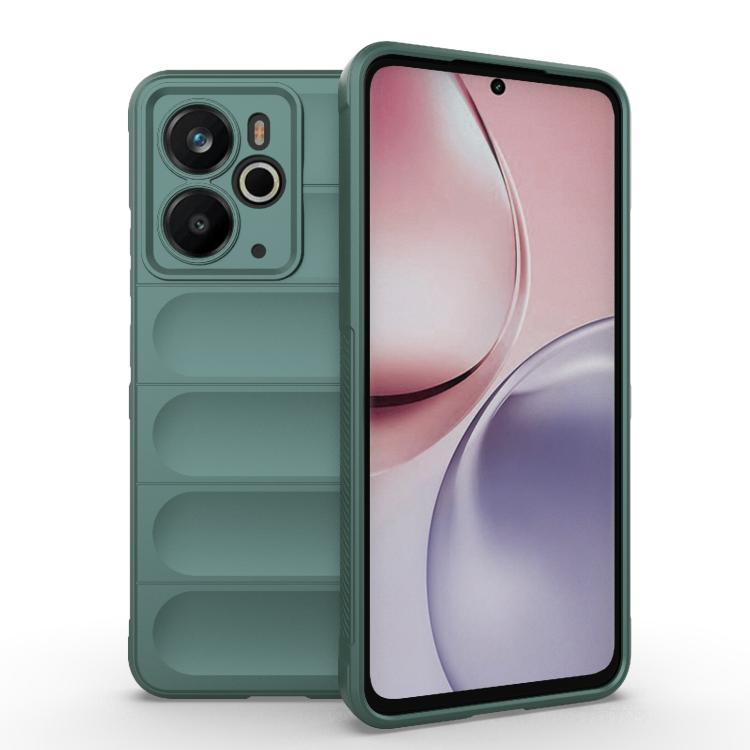 Custodia TPU con flanella per Realme 14T 5G