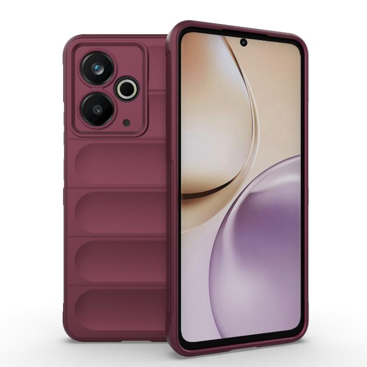Custodia TPU con flanella per Realme 14T 5G