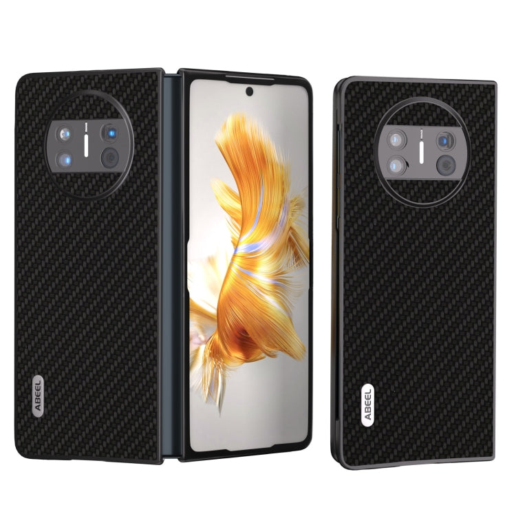 Custodia protettiva in fibra di carbonio per Huawei Mate X3