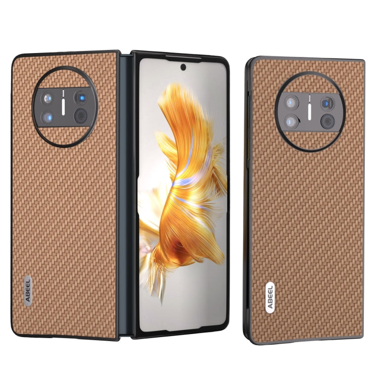Custodia protettiva in fibra di carbonio per Huawei Mate X3