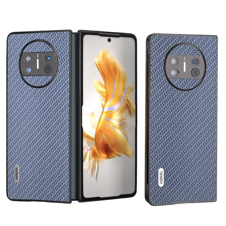 Custodia protettiva in fibra di carbonio per Huawei Mate X3