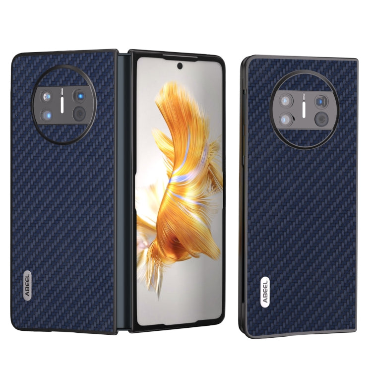 Custodia protettiva in fibra di carbonio per Huawei Mate X3
