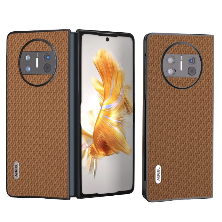Custodia protettiva in fibra di carbonio per Huawei Mate X3