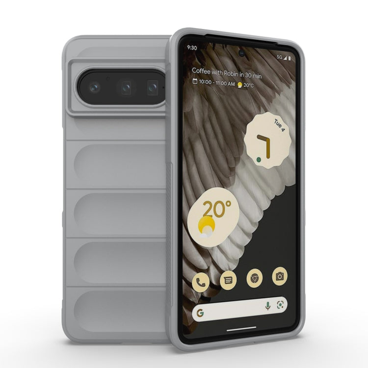 Custodia TPU con flanella per Google Pixel 9