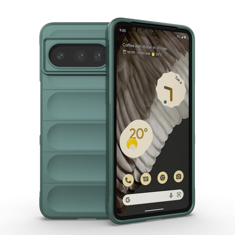 Custodia TPU con flanella per Google Pixel 9
