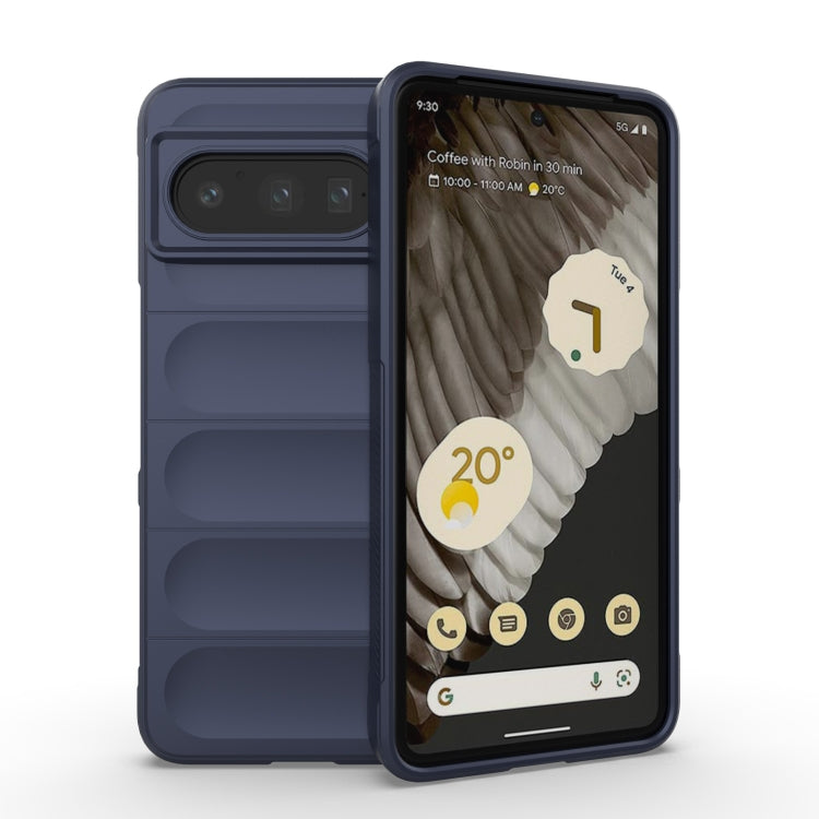 Custodia TPU con flanella per Google Pixel 9