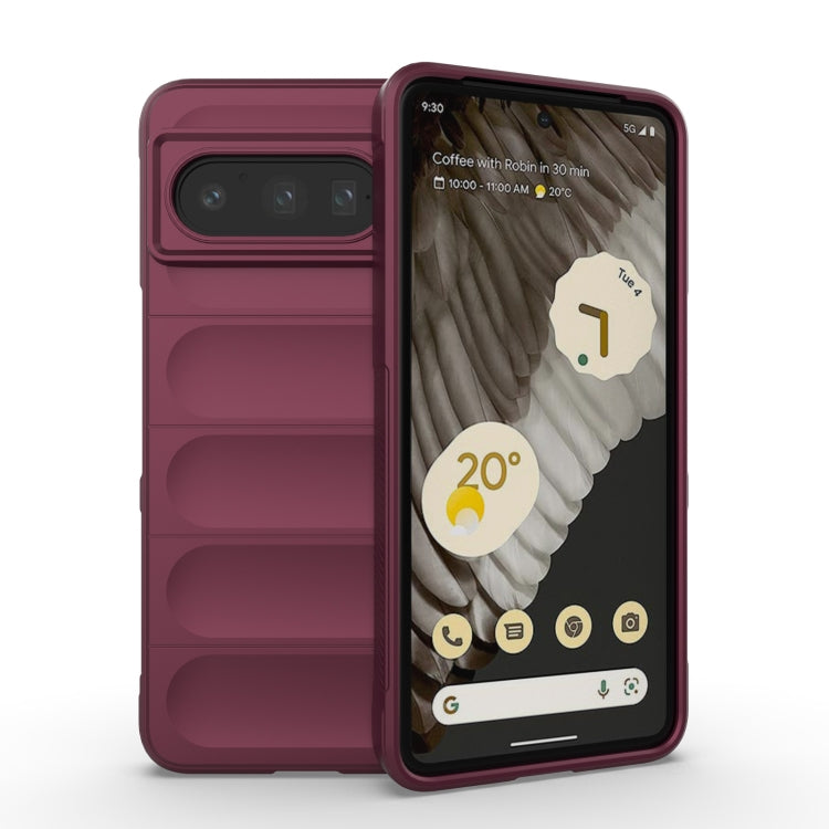 Custodia TPU con flanella per Google Pixel 9