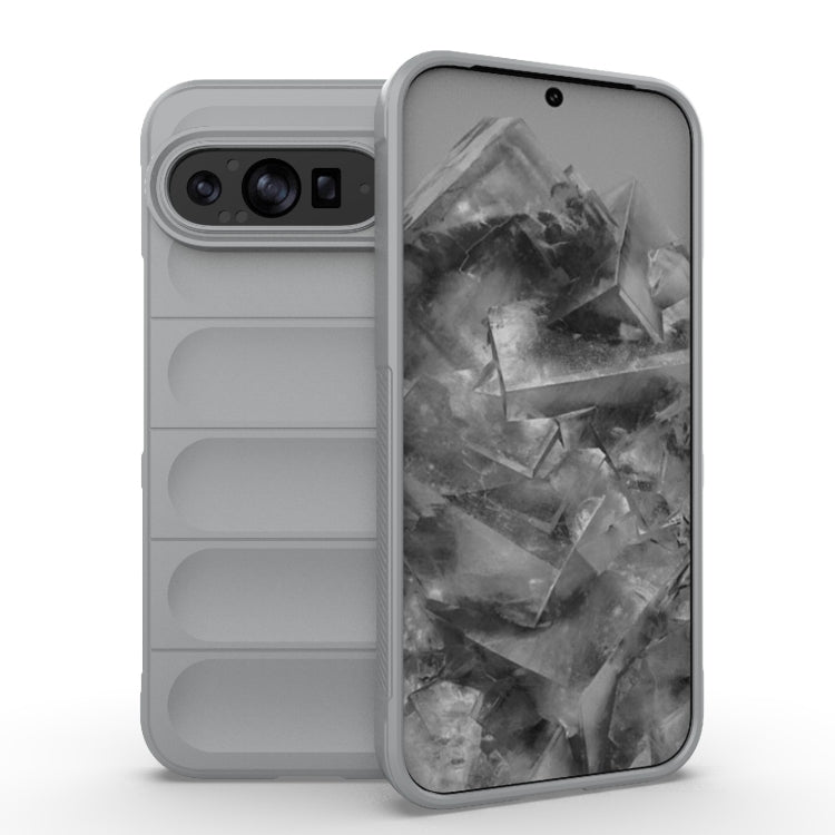 Custodia TPU con flanella per Google Pixel 9