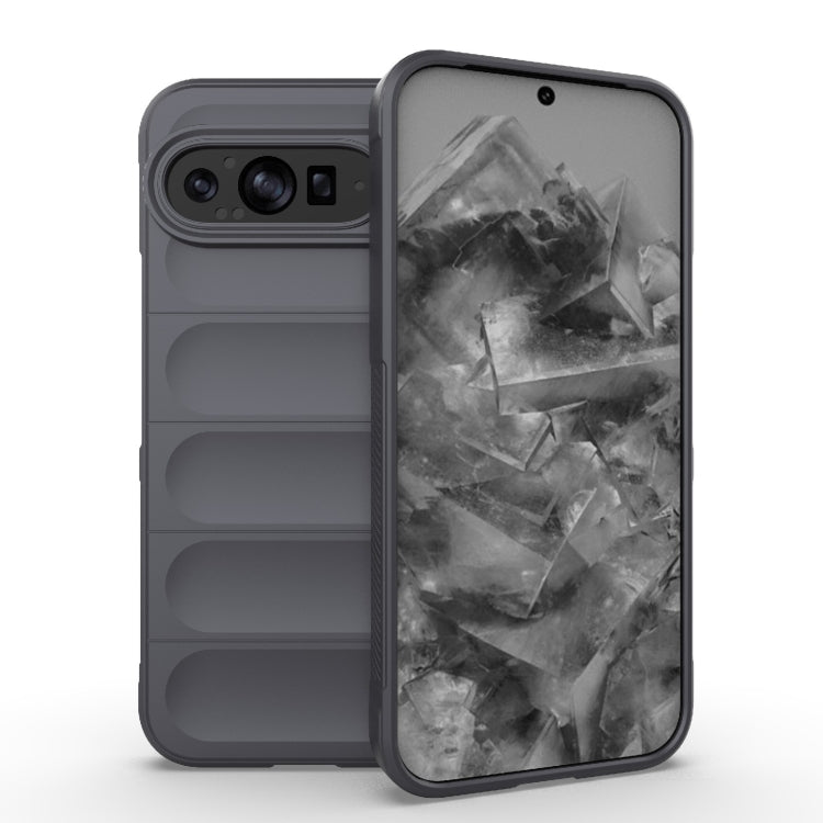 Custodia TPU con flanella per Google Pixel 9