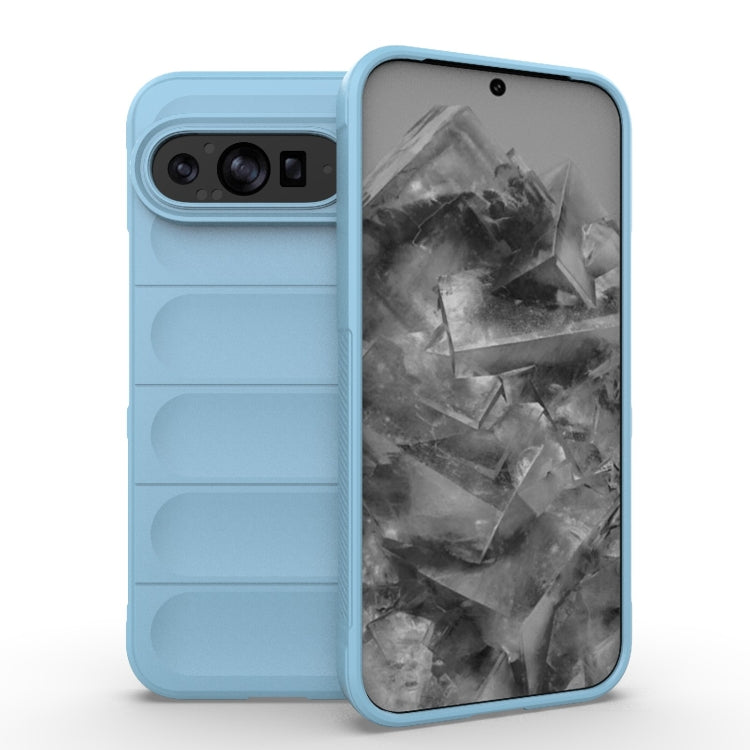 Custodia TPU con flanella per Google Pixel 9