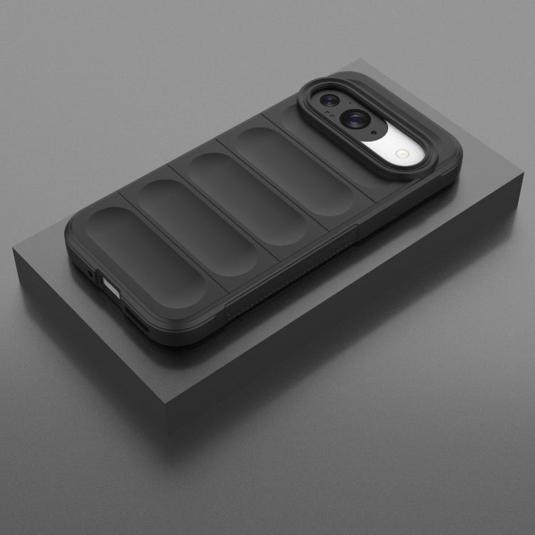 Custodia TPU con flanella per Google Pixel 9