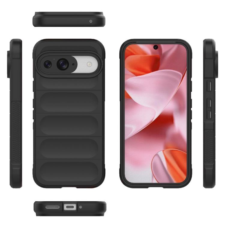 Custodia TPU con flanella per Google Pixel 9