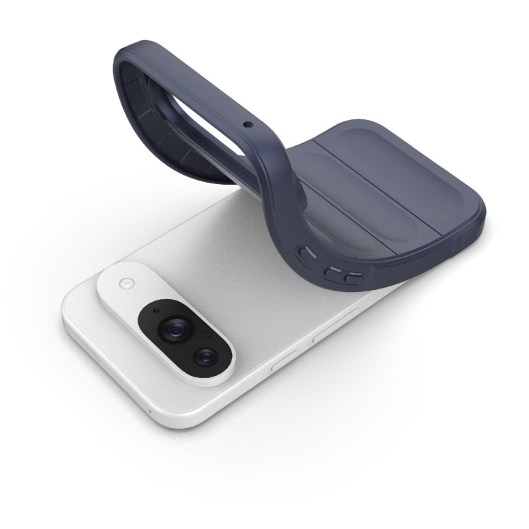 Custodia TPU con flanella per Google Pixel 9