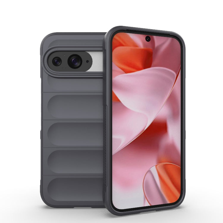 Custodia TPU con flanella per Google Pixel 9
