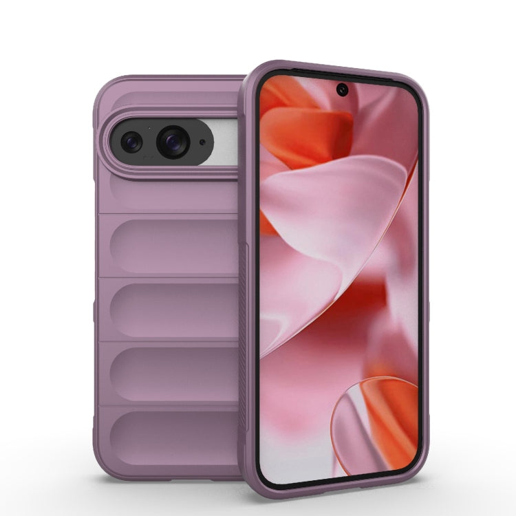 Custodia TPU con flanella per Google Pixel 9