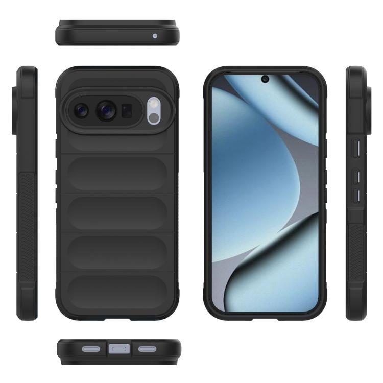 Custodia TPU con flanella per Google Pixel 9