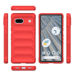 Custodia TPU e flanella per Google Pixel 8 e Pixel 7a
