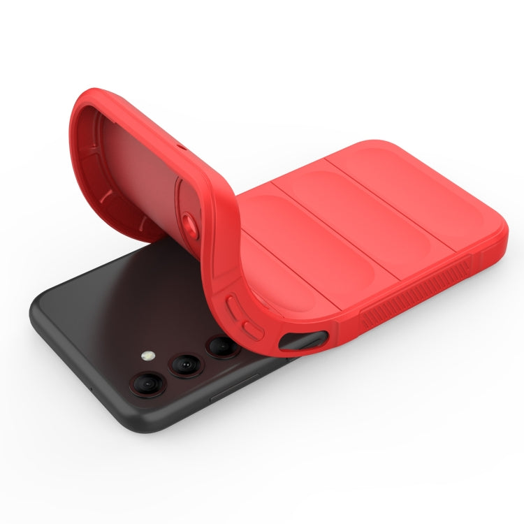 Magic Shield TPU + custodia per telefono in flanella, For Samsung Galaxy M14 5G