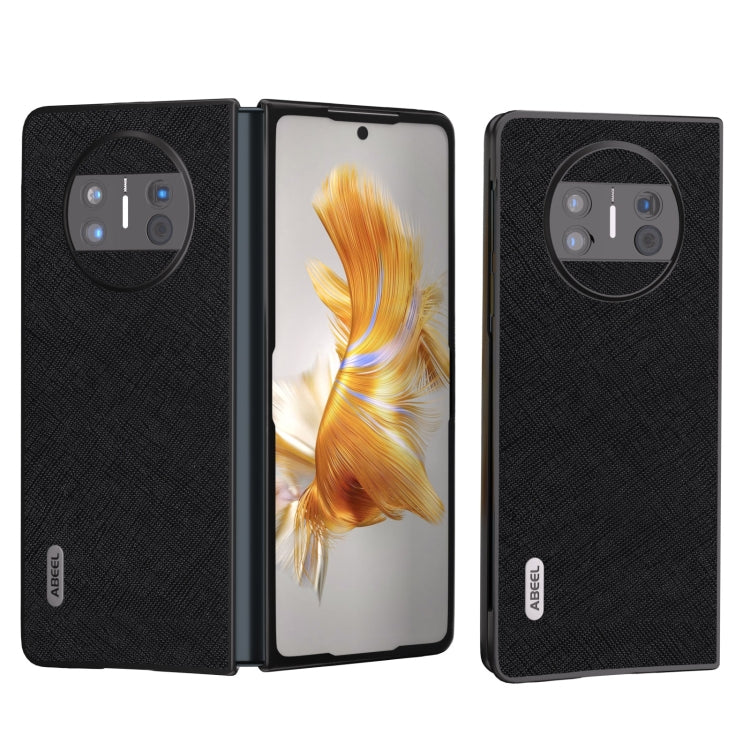 Custodia in vera pelle per Huawei Mate X3
