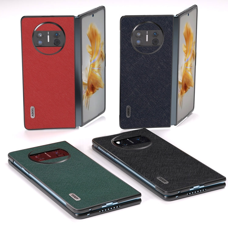 Custodia in vera pelle per Huawei Mate X3