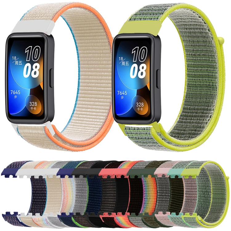 Cinturino per orologio in nylon intrecciato da 16 mm, For Huawei Band 8