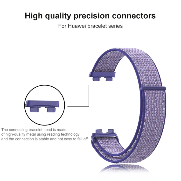 Cinturino per orologio in nylon intrecciato da 16 mm, For Huawei Band 8
