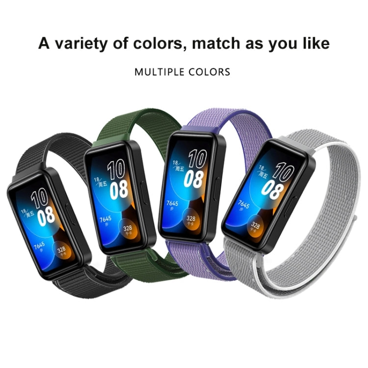 Cinturino per orologio in nylon intrecciato da 16 mm, For Huawei Band 8