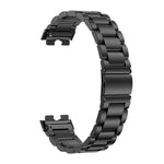 Cinturino di ricambio in metallo a tre ceppi da 16 mm, For Huawei Band 8