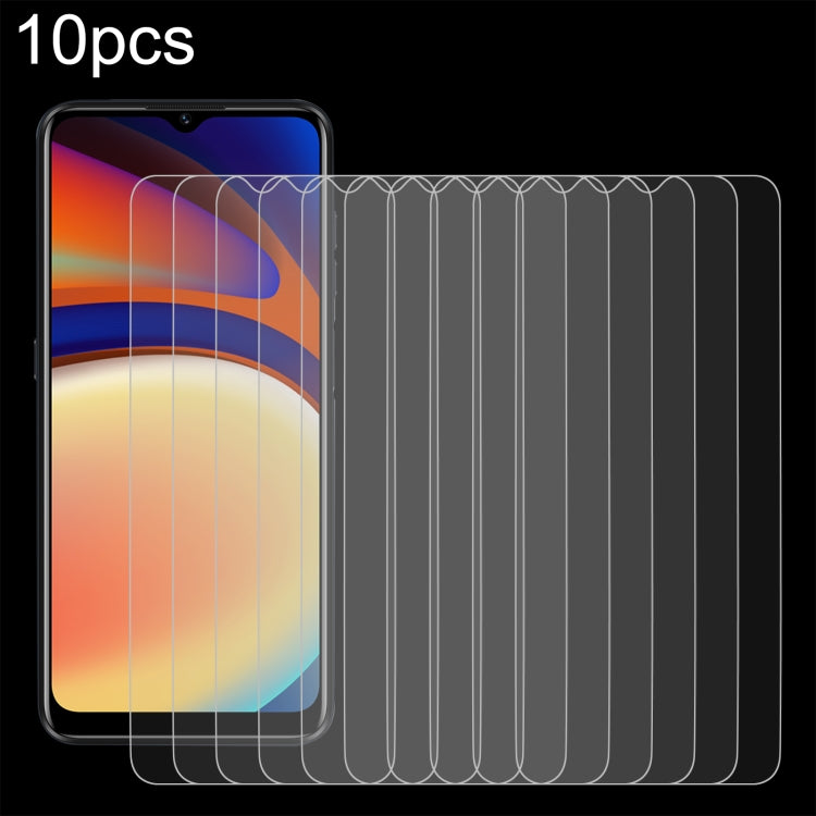Pellicola in vetro temperato 10 pezzi 0,26 mm 9H 2,5D, For OUKITEL C33, For OUKITEL C32 (10 PCS)