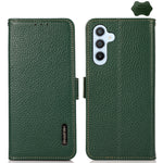 Custodia portafoglio in pelle con RFID per Samsung Galaxy M54