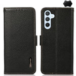 Custodia portafoglio in pelle con RFID per Samsung Galaxy M54