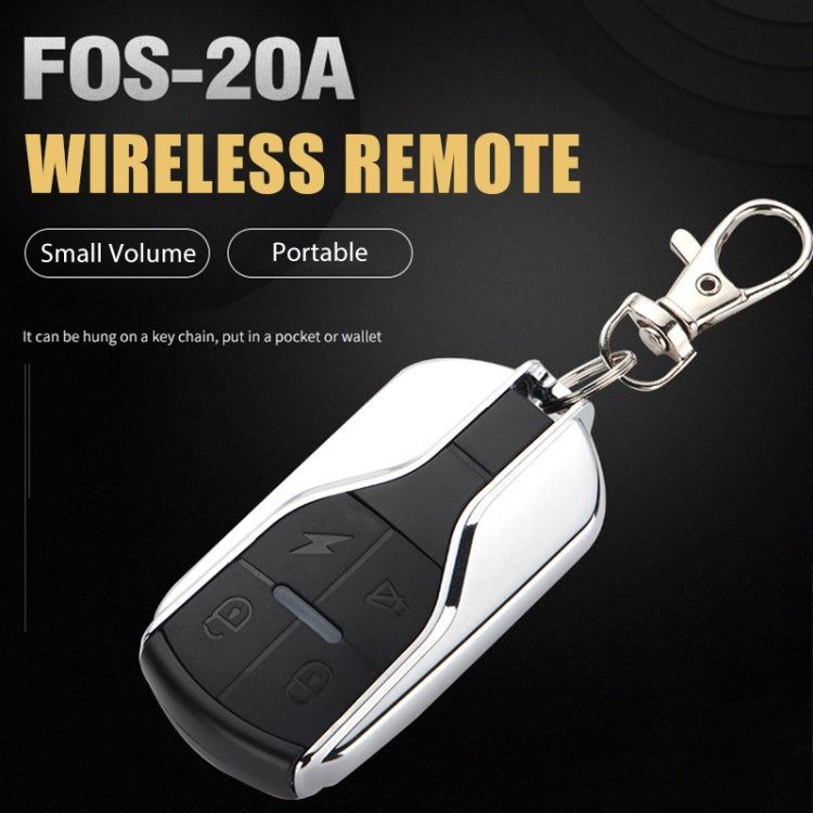 2 pezzi per telecomando chiave senza fili di allarme antifurto a quattro pulsanti Maserati, 315MHz Copy Code, 315MHz Learning Code, 433MHz Copy Code, 433MHz Learning Code