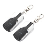 2 pezzi per telecomando chiave senza fili di allarme antifurto a quattro pulsanti Maserati, 315MHz Copy Code, 315MHz Learning Code, 433MHz Copy Code, 433MHz Learning Code