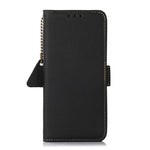 Custodia portafoglio in pelle con RFID per Samsung Galaxy M54