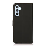 Custodia portafoglio in pelle con RFID per Samsung Galaxy M54