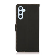 Custodia portafoglio in pelle con RFID per Samsung Galaxy M54
