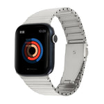 Cinturino di ricambio in metallo Ocean, For Apple Watch 3 38mm, For Apple Watch 3 42mm, For Apple Watch 9 41mm, For Apple Watch 2 38mm, For Apple Watch 2 42 mm, For Apple Watch 38mm