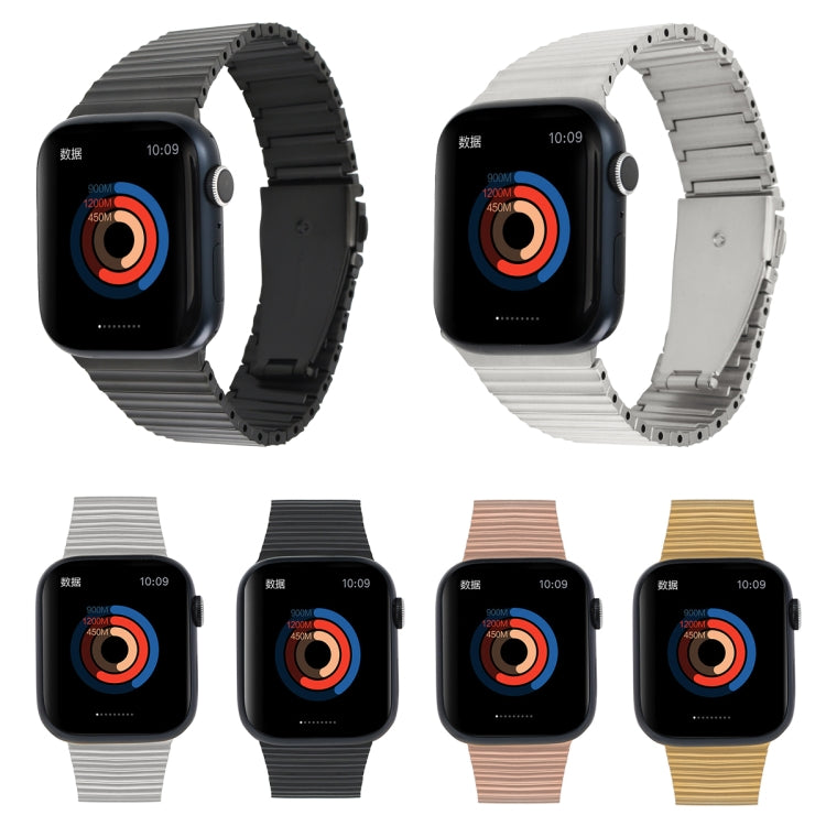 Cinturino di ricambio in metallo Ocean, For  Apple Watch 6 44mm, For  Apple Watch 5 40mm, For Apple Watch 5 44mm, For Apple Watch 9 45mm, For Apple Watch 4 40mm, For Apple Watch 4 44mm