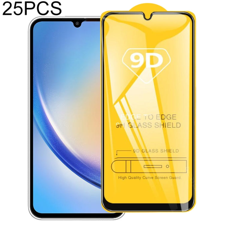 Pellicola vetro temperato 9D Full Glue per Samsung Galaxy A14