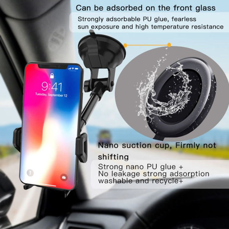 Yesido C40 Supporto automatico per telefono pieghevole con rotazione a 360 gradi per auto, C40