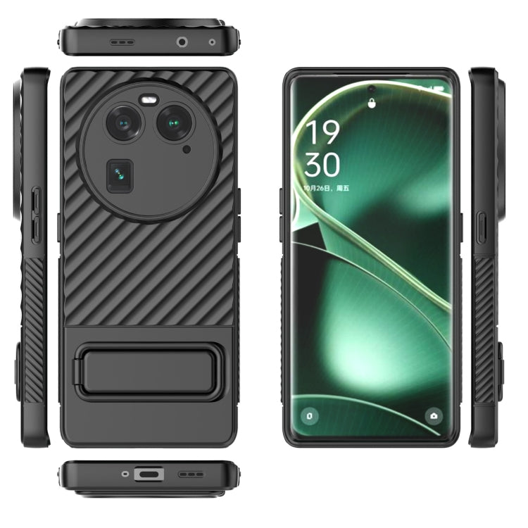 Custodia TPU con pellicola lenti per OPPO Find X6