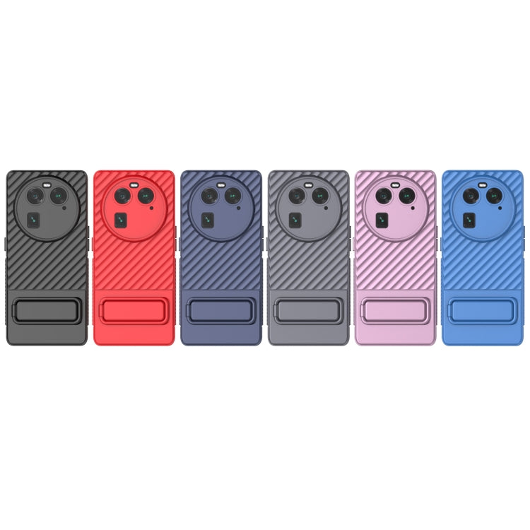 Custodia TPU con pellicola lenti per OPPO Find X6