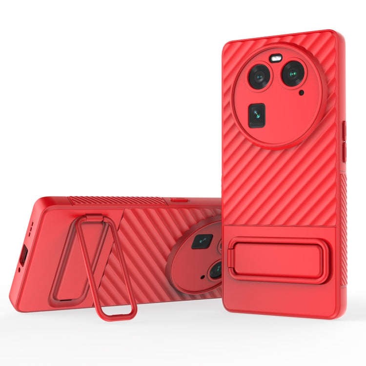 Custodia TPU con pellicola lenti per OPPO Find X6