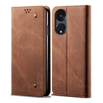 Custodia portafoglio in pelle per OPPO A98 5G