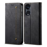 Custodia portafoglio in pelle per OPPO A98 5G