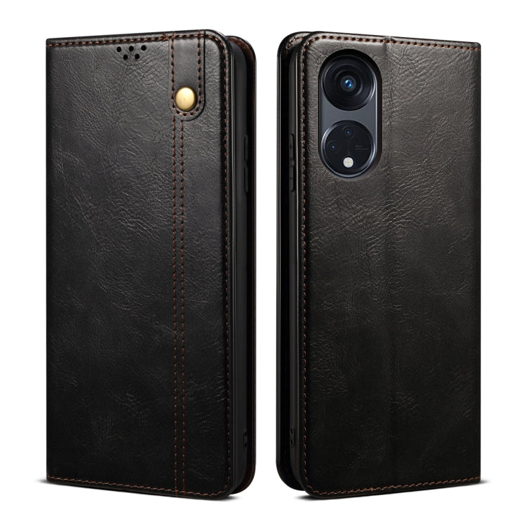 Custodia portafoglio in pelle per OPPO A98 5G e altri