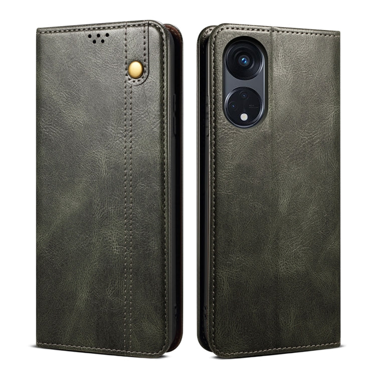 Custodia portafoglio in pelle per OPPO A98 5G e altri